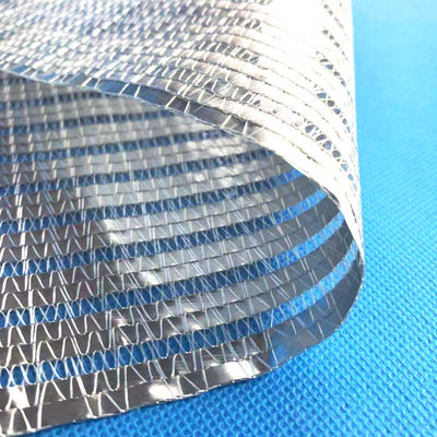 หน้าจออลูมิเนียมสะท้อนแสงสีเงิน Aluminet Shade Cloth หน้าจอความร้อนเรือนกระจก Green