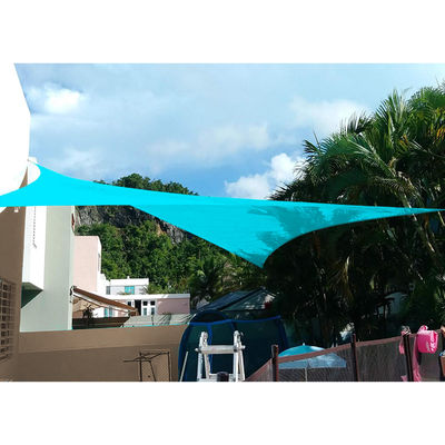 180gsm Uv ป้องกัน Hdpe Shade Sail Triangle 5mx5mx5m 3mx3mx3m