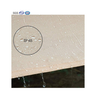 สามเหลี่ยมกลางแจ้ง Wind Waterproof Sun Shade Sail ปรับแต่ง Uv Resistant