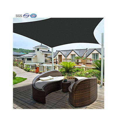 กลางแจ้ง 90% อัตรา UV Sail Shade 3*4m 180gsm