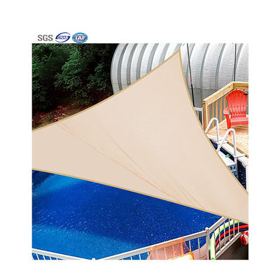 Outdoor Polyester UV Sail Shade PU เคลือบ 180gsm