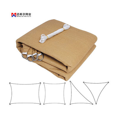 Uv Blocking Shade Sails ผ้าบังแดดสำหรับระเบียง Triangle Shade Sail