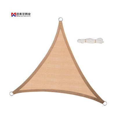 Outdoor Courtyard Uv Garden กันสาด Retractable Shade Sails 3.6*3.6*3.6m