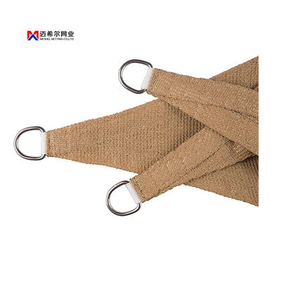 150gsm 10x13 10x12 Shade Sail Shelter หลังคากันน้ำสี่เหลี่ยมผืนผ้า Sun Shade Canopy